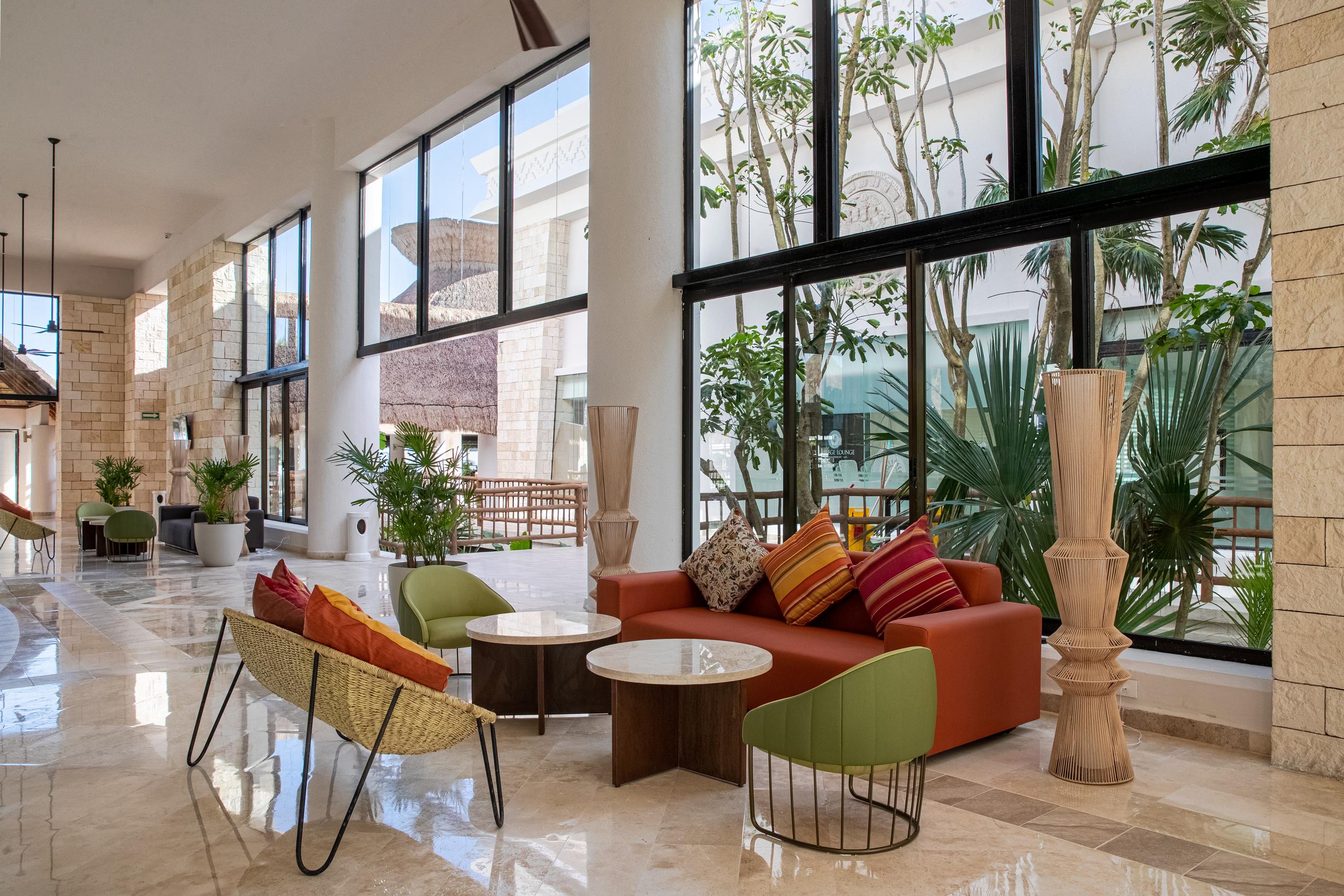 Bahia Principe Grand Tulum Hotel Riviera Maya Exterior photo Lobby