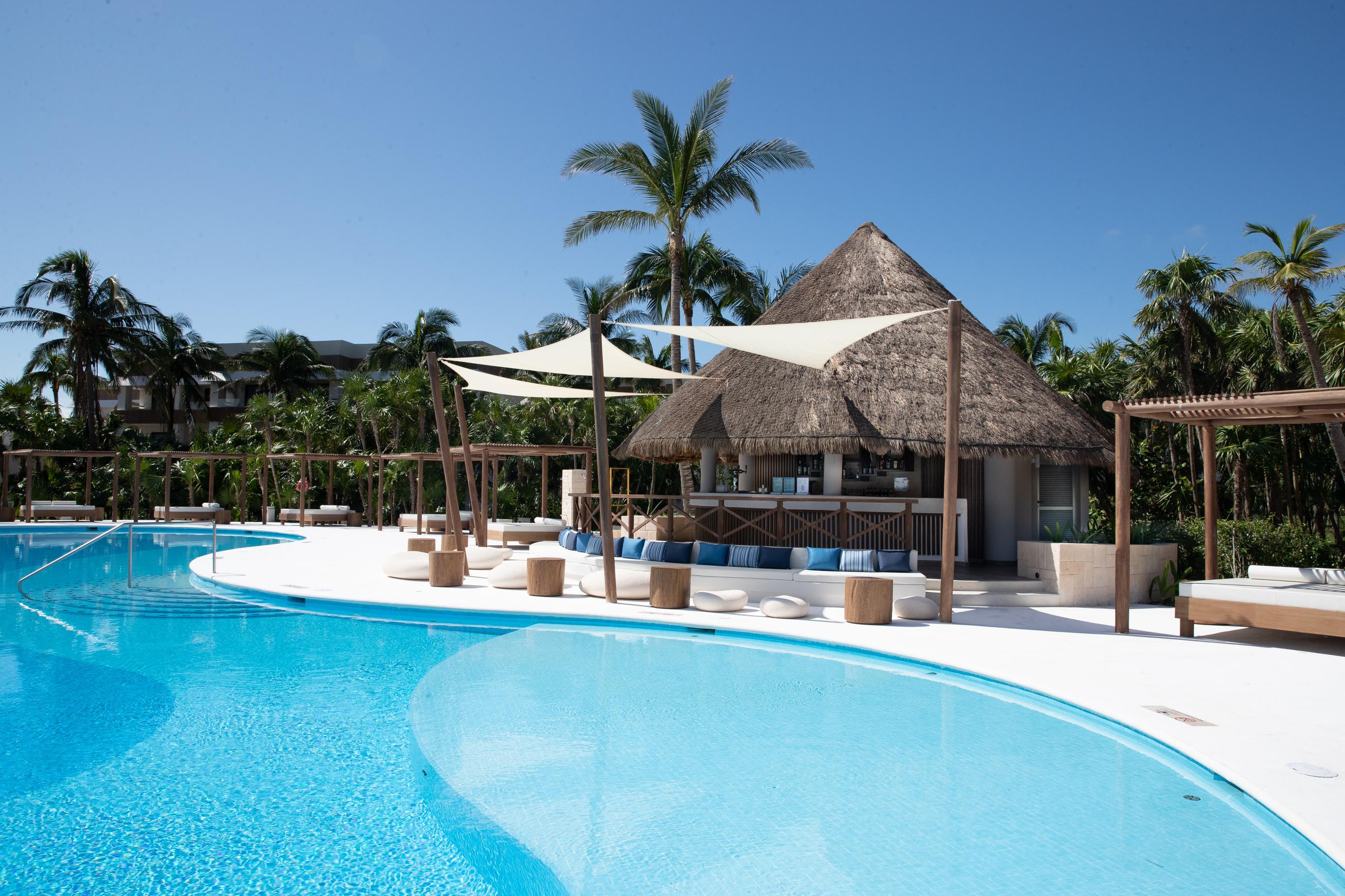 Bahia Principe Grand Tulum Hotel Riviera Maya Exterior photo The pool at the Grand Palladium Hotel